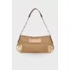 Gold textile bag