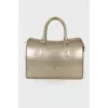 Glitter silicone bag