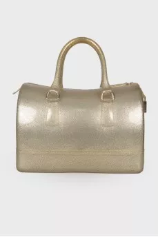 Glitter silicone bag