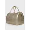 Glitter silicone bag