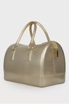 Glitter silicone bag