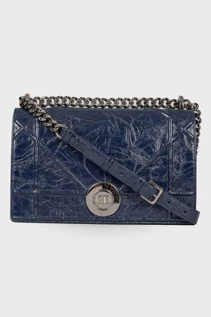 Diorama leather bag