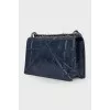 Diorama leather bag