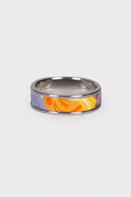 Multicolour print ring
