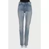 Light blue straight fit jeans