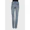Light blue straight fit jeans