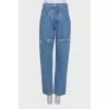 Loose cut jeans