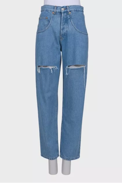 Loose cut jeans
