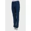 Side zip jeans