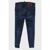 Ripped effect jeans
