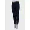 Elasticated classic trousers