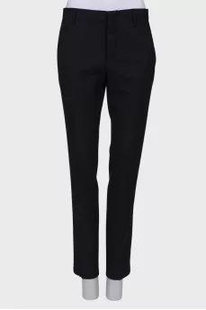 Wool classic trousers