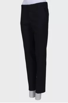 Wool classic trousers