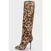 Leopard pony boots