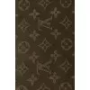 Green scarf with brand logo