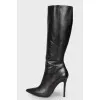 Pointed toecap Leather Boots