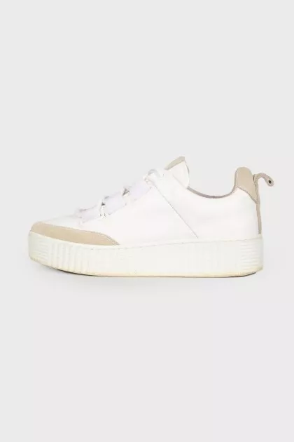 Valia leather sneakers