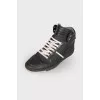 Men's leather sneakers