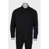 Men's classic black shirt