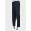 Men's classic dark gray trousers