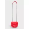 Red bag with keychain