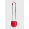 Red bag with keychain