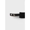 Lacquered tie belt