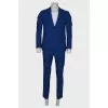 Men's classic blue suit