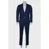 Men's navy blue suit