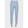 Men's light blue trousers