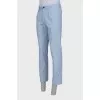 Men's light blue trousers