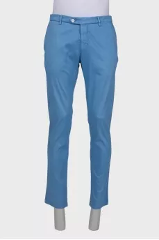 Men's blue trousers