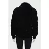 Corduroy jacket with embroidery