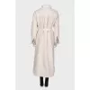 Milk wool coat