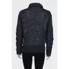 Black jacket with collar