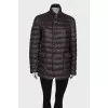 Quilted charcoal jacket