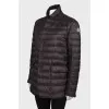 Quilted charcoal jacket