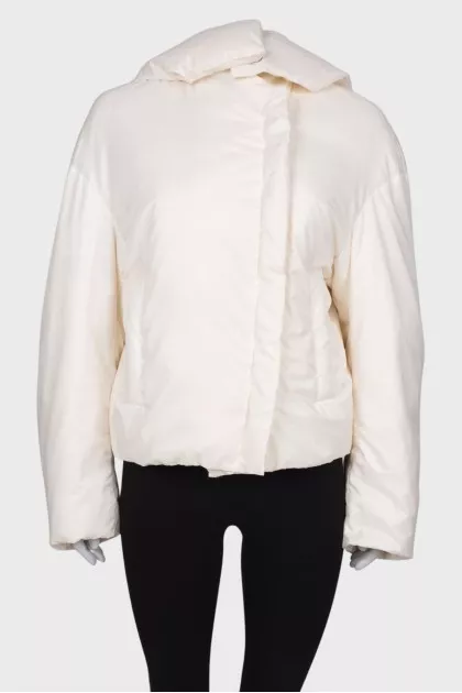 Milk jacket with hood