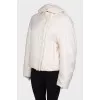 Milk jacket with hood