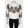 White jacket with lace