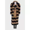 Alpaca wool coat