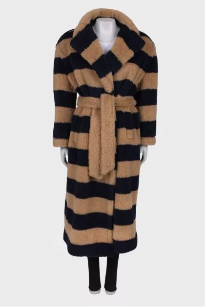 Alpaca wool coat