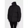 Jacket with fastex closure