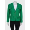 Vintage tweed green jacket
