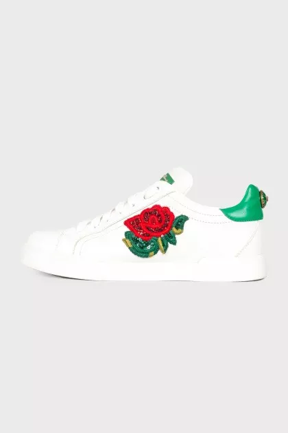 Portofino leather sneakers