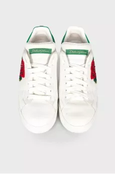 Portofino leather sneakers