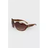 Wood-effect sunglasses