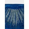 Clutch bag with embroidery