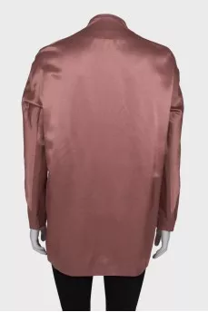 Pink long blouse