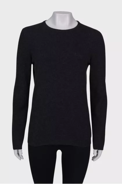 Cashmere black jumper
